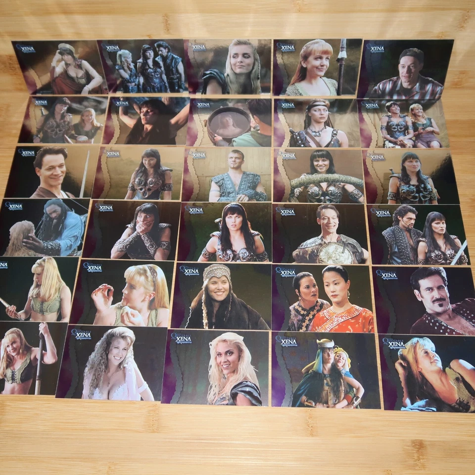 The Quotable Xena The Warrior Princess Parallel Foil Trading Card Set - Image 4 of 4