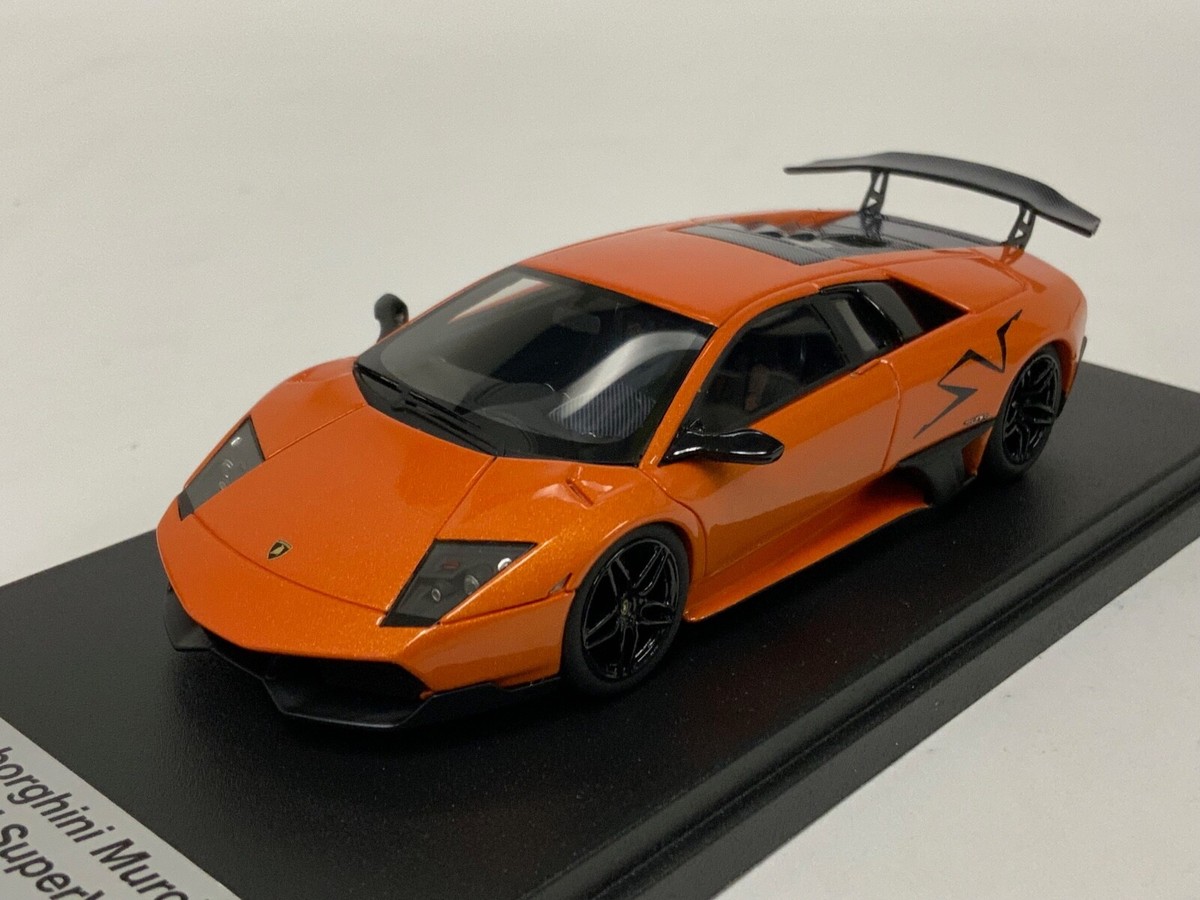 ルックスマート 1/43 ランボルギーニ ムルシエラゴ LP670-4 SV 1/43 Looksmart Lamborghini Murcielago LP 670-4 SV Orange