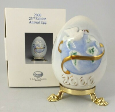 Goebel 102741 23rd Edition Annual Egg 2000 NEW