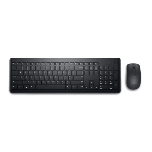 Dell Wireless Keyboard and Mouse - KM3322W, Wireless - 2.4GHz, Optical LED Senso - Photo 1 sur 8