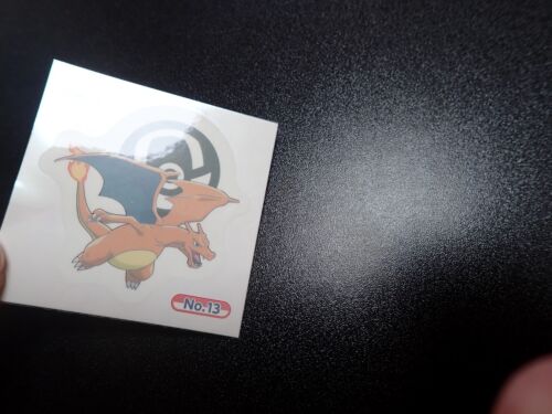 Pokemon Card Water Mizu Pita Sticker Charizard #4332 PLAY - Picture 4 of 8