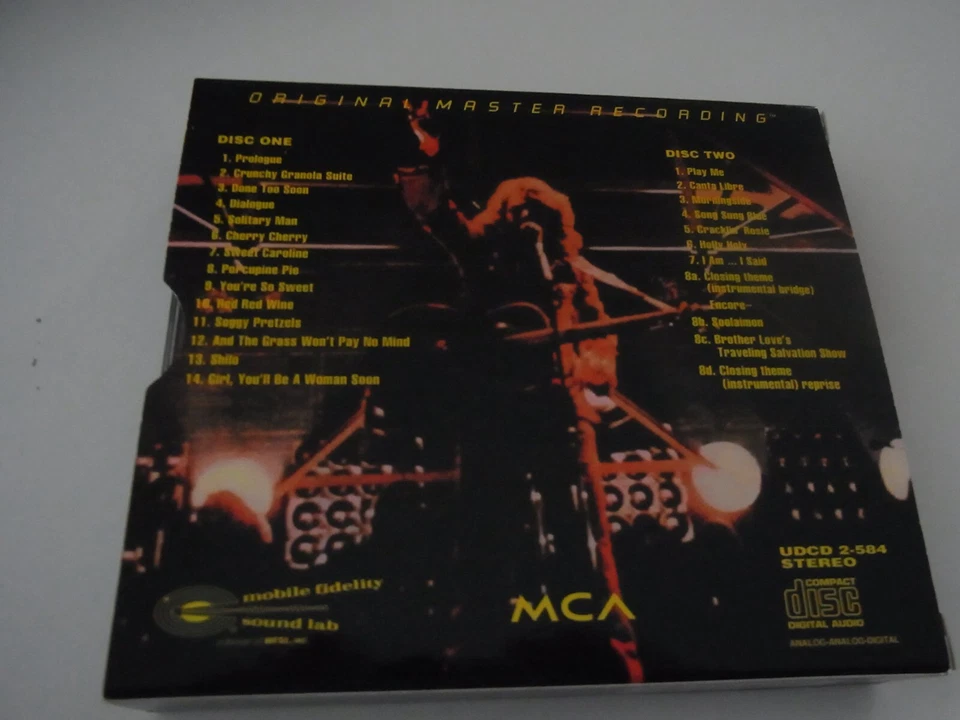 Neil Diamond / Hot August Night MFSL 2 CD Box ( 24 Karat Gold ) USA - Bild 2 von 4