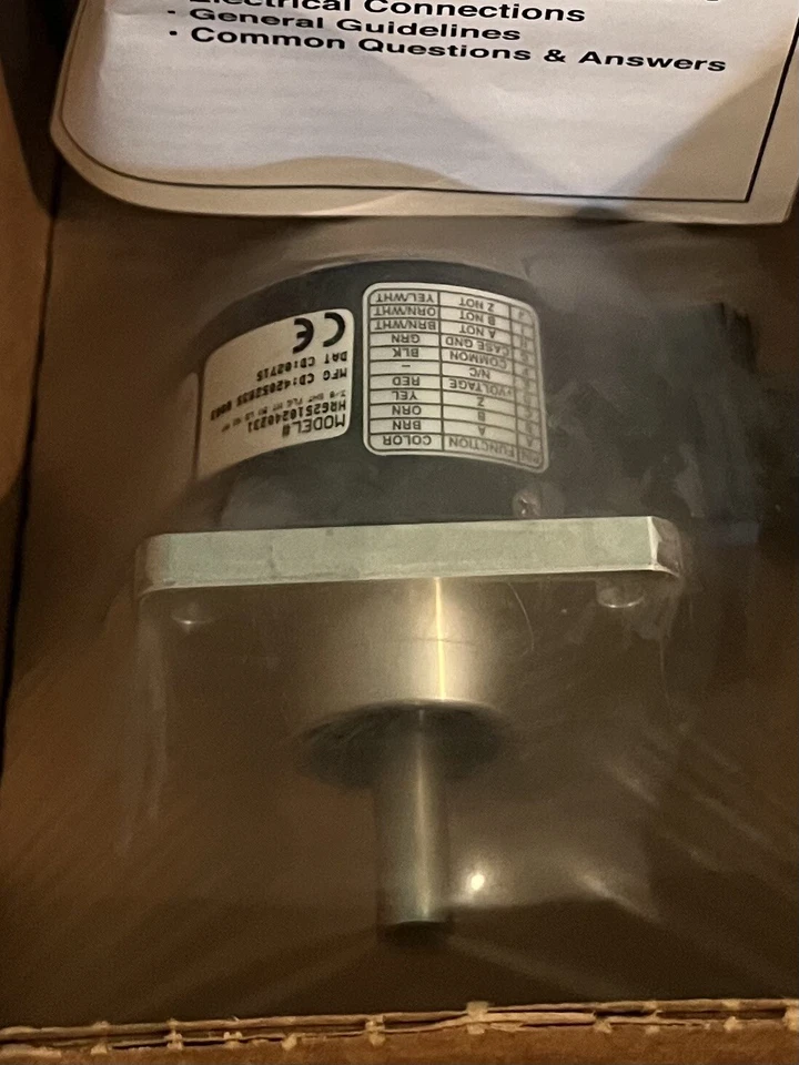 DYNAPAR Encoder HR62510240231 Series HR525-HR625 Incremental Shafted - Image 2 of 4