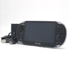 SONY PS Vita PCH-1100 Crystal Black Wi-Fi OLED FW:3.60 w/ Charger "Near Mint"