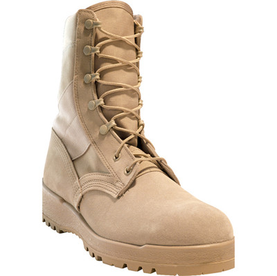 定価190ドル 米軍実物 MCRAE ホットウェザーコンバットブーツ8.5W USA製/McRae/実物/米軍/レザー×ゴアテックス/コンバット ブーツ/TAN