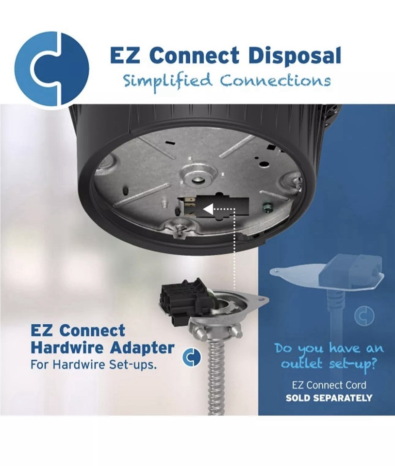 InSinkErator Power .75HP, 3/4 HP Garbage Disposal, Power Series EZ ...