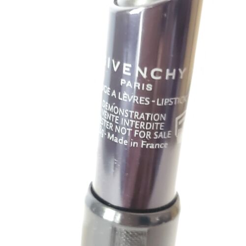 Rossetto Givenchy Rouge Interdit Vinyl Color Enhancing # 16 Noir Revelateur NUOVO - Foto 4 di 6