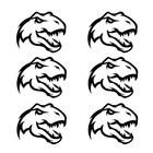 T-Rex Dinosaur Decal Jurassic Park Jurassic World tyrannosaurus Vinyl Sticker