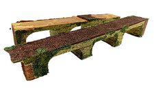 2 Stück Brücken Eigenbau Holz  HO DDR Modelleisenbahn