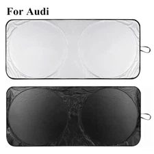 For Audi Car Large Windshield Sun Screen Visor Shade UV Block Foldable Cover