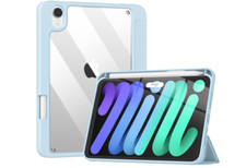 Timovo Case for iPad mini 6 Gen with Pencil Holder Sky Blue 8.3-Inch 2021 Model