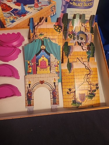 Electronic Enchanted Palace Board Game Box & Extra Parts Vintage Incomplete - Picture 10 of 10