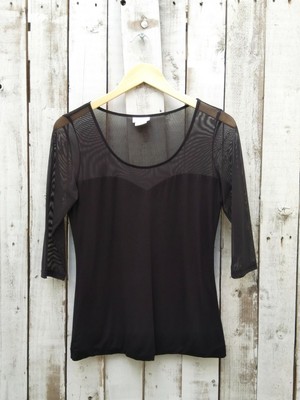 asos black lace top