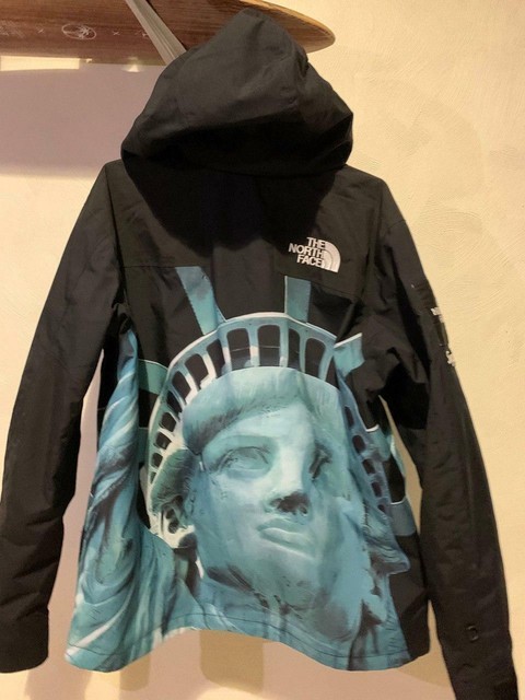 Supreme The North Face Statue of Liberty Mountain Jacket Black M | eBay