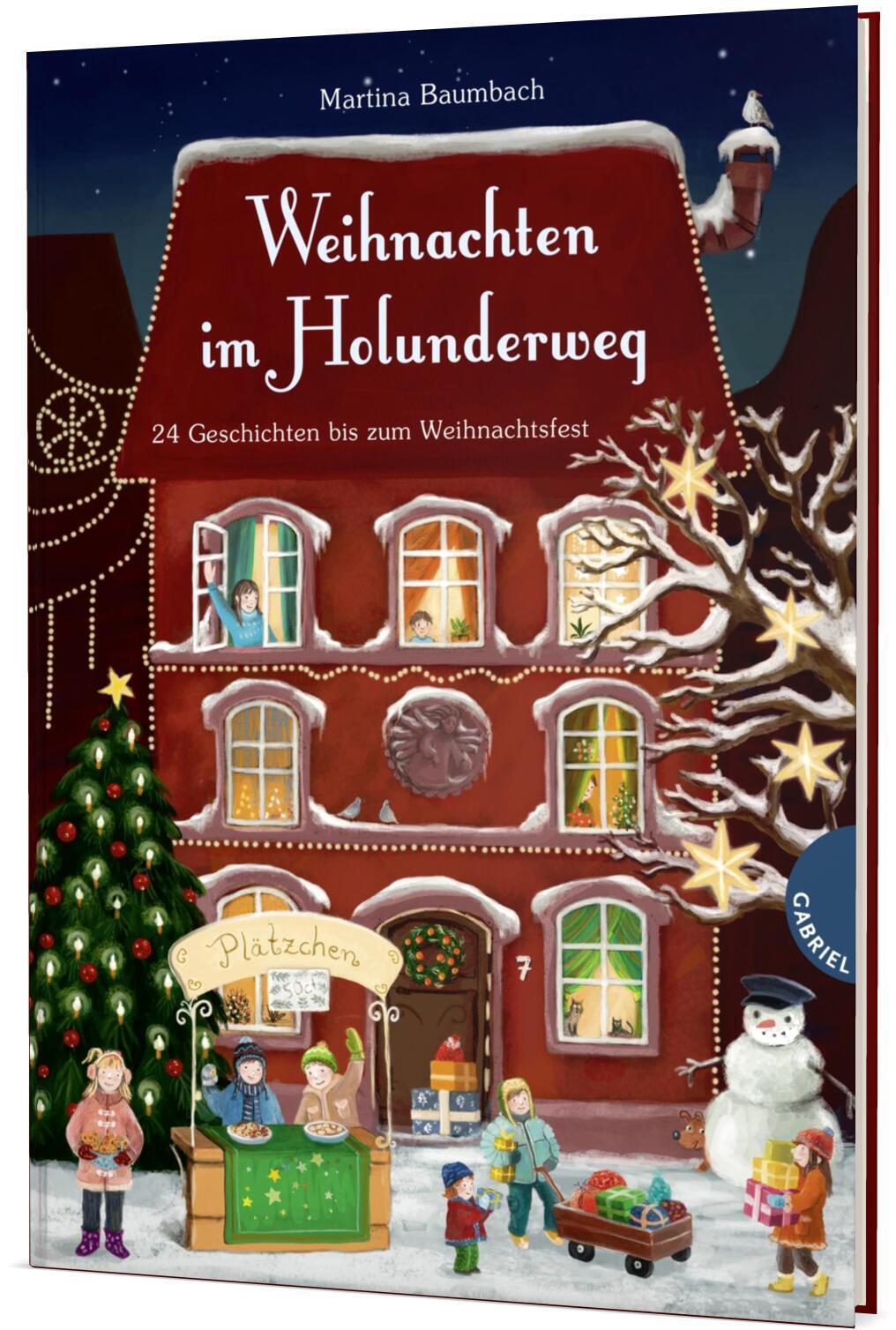 Thumbnail - Weihnachten Holunderweg, 24 Geschichten Bis Zum Weihnachtsfest | Buch