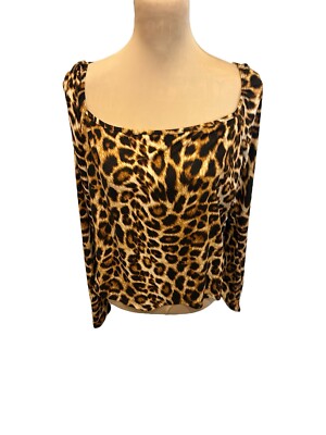 Forever 21 Leopard Sweater Forever 21+ Women's Plus Size 2X