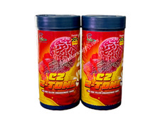 FLOWERHORN FISH FOODS - 2 CZ AQUA - 2-TONE 200G 2X100G - FREE SHIPPING