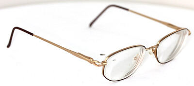 Marchon Brille M112 201 Gold glasses Brillengestell eyewear FASSUNG