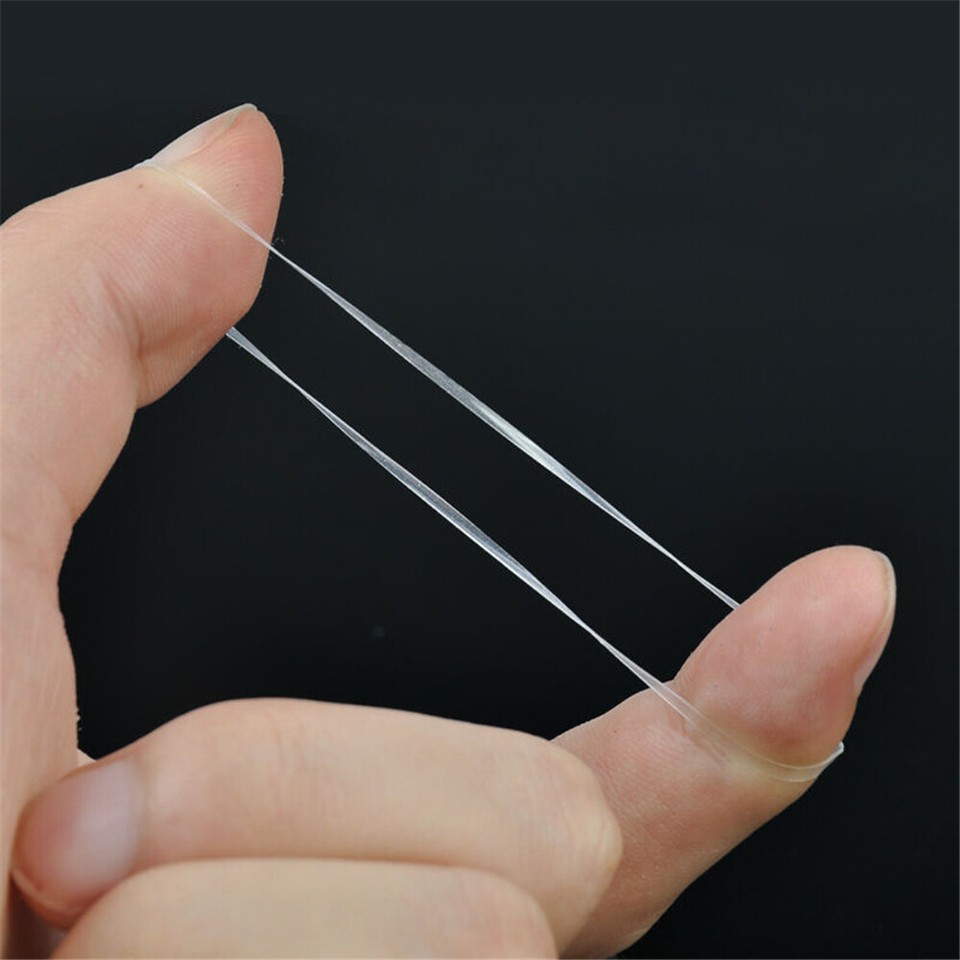 500x Elastic Hair Rubber Bands Mini Small Clear Ponytail Elastics For