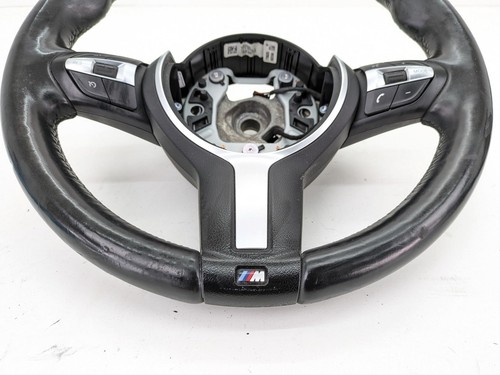 BMW F32 F30 F31 F33 F34 F36 4 & 3 Series M Sport Heated Leather Steering Wheel W - Picture 7 of 10