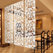 12pz Divisori Sospensi, Paravento, Pannello Sospeso per Casa, Hotel, Decorazione