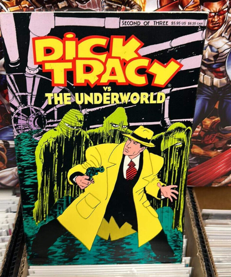 Dick Tracy Vs The Underworld #2 of 3 Walt Disney WD Publications TPB Comics 1990