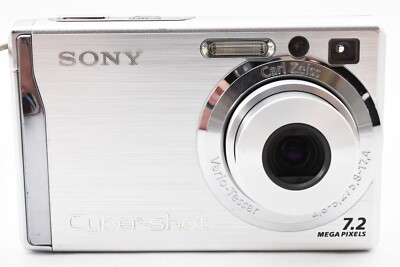 Sony Cyber-shot DSC-W80 Silver 7.2MP 3x zoom Compact Digital