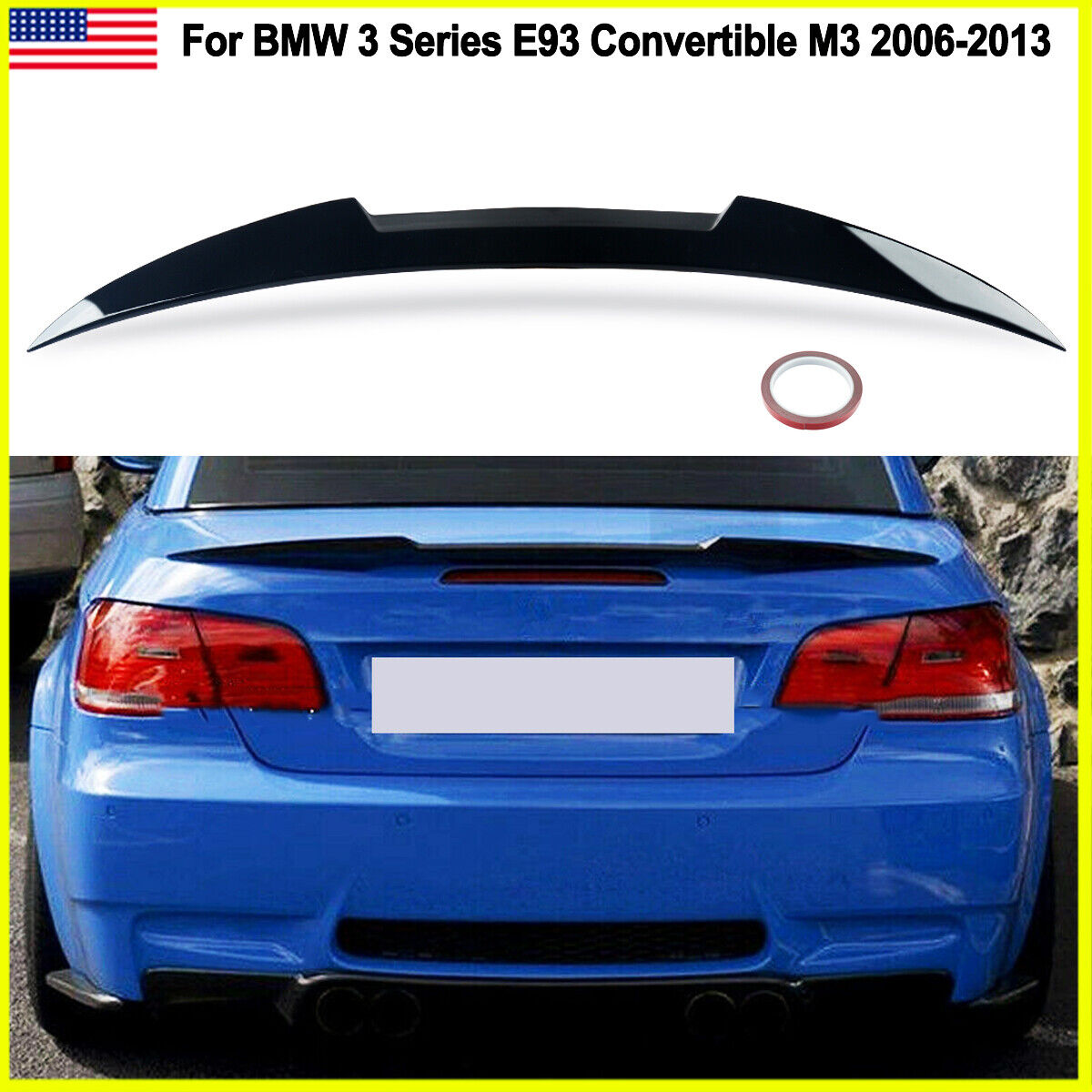 BMW 3 Series E93 M3 4.0 V8 Convertible 2007-2013 Cat-back Exhaust BMW 3 Series E93 M3 4.0 V8 Convertible 2007-2013 Cat-back Exhaust