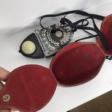 Vintage Norwood Director Exposure Analog Light Meter model C with Original Case