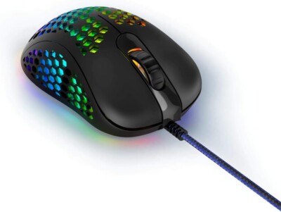 uRage Reaper 500 USB Gaming Maus Mouse LED RGB 10000 DPI 6 Tasten NEU&OVP