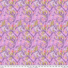 Free Spirit Full Moon Forest II by Tula Pink PWTP247 Blossom  Cotton
