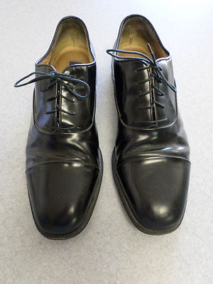 Nordstrom 31000 Patent Black Leather Cap Toe Oxford Dress Shoes Men\'s 13 M Nordstrom black leather, cap toe oxfords. Men main image 2