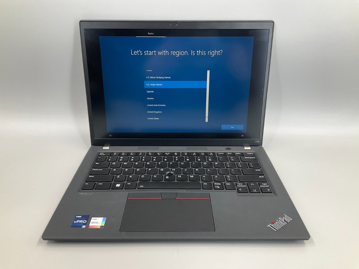 Lenovo ThinkPad T14 Gen3 i5-1245U 16GB 512GB BT5.2 WiFi6E 14F W10