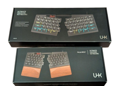 Ultimate Hacking Keyboard 60 v2 UHK Silent Pink Switch US