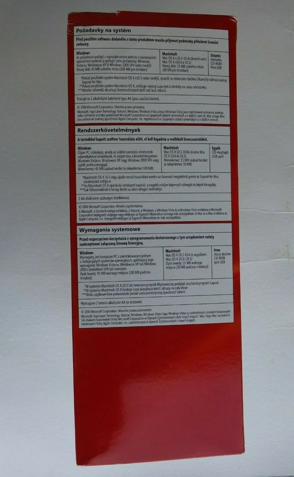 Microsoft Natural Wireless Laser Mouse 6000 - Image 4 of 4