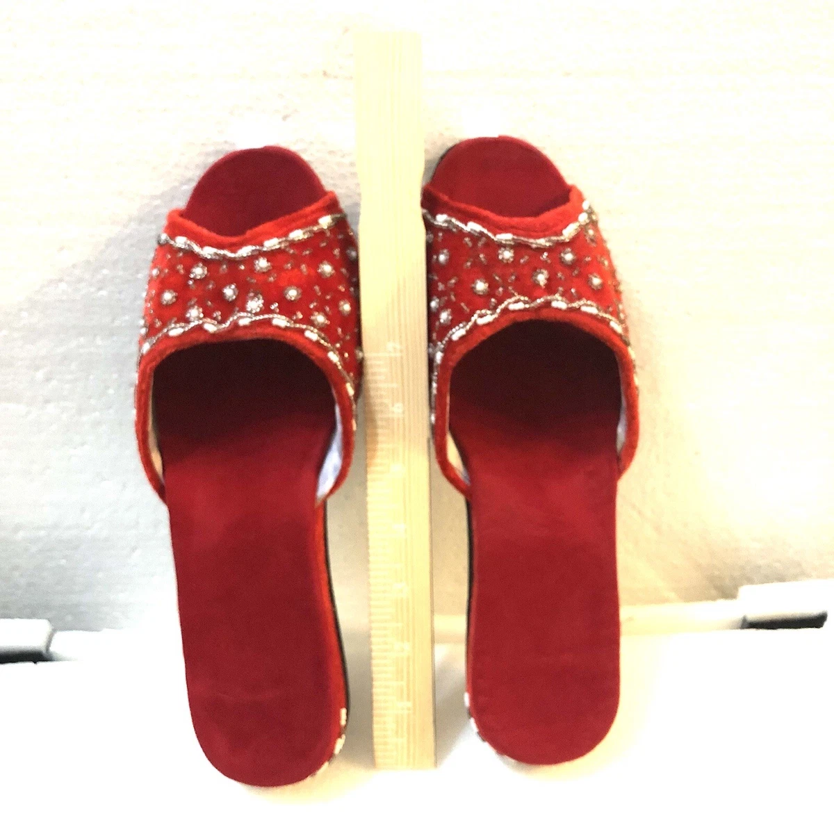 Red tag slippers sale