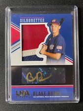 2018 Panini USA Stars & Stripes Blake Burke Autographed Patch Black #04/10!!!