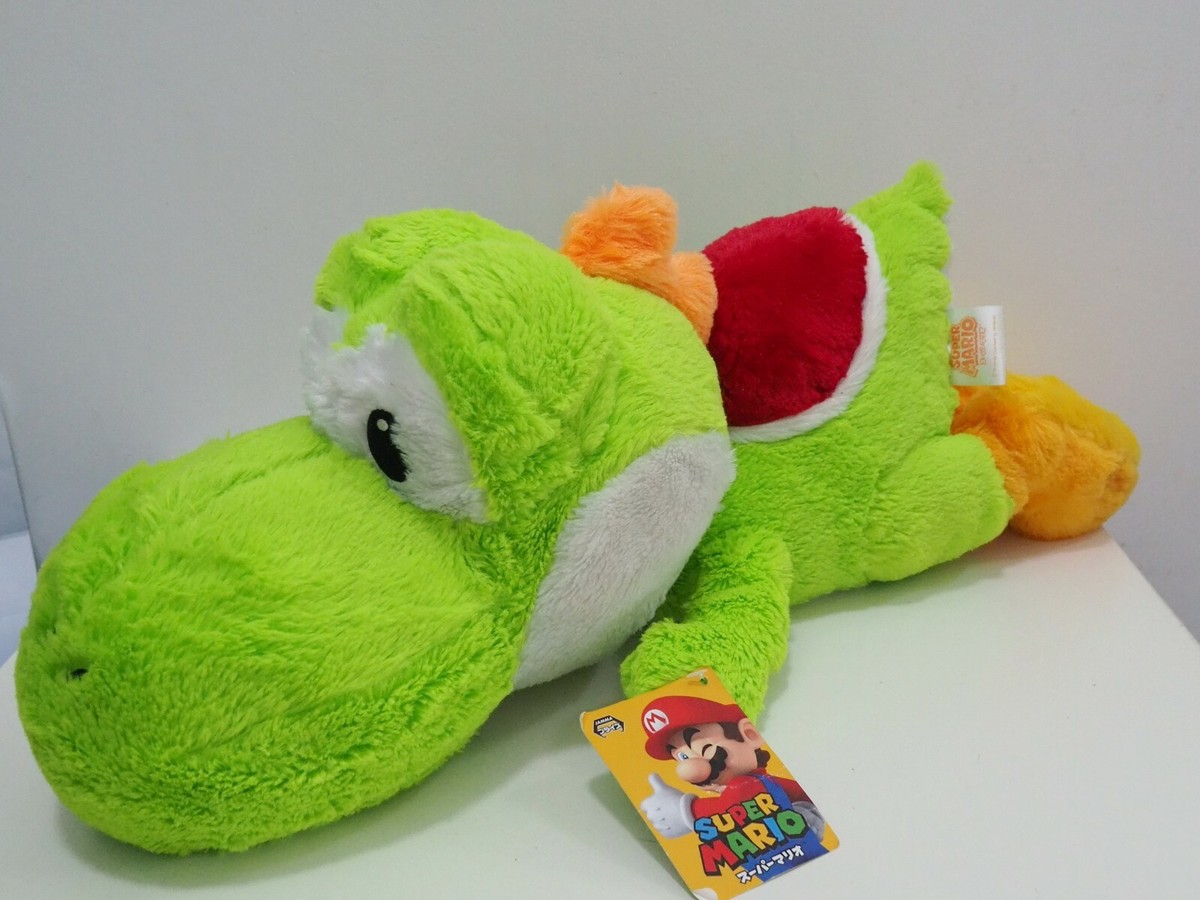 Yoshi Yossy GREEN Nesoberi Kuttari Super Mario TAITO Prize 21