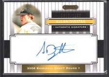 ALLAN DYKSTRA 2008 RAZOR SIGNATURE SERIES #123 AUTOGRAPH 512/1199 SP $12