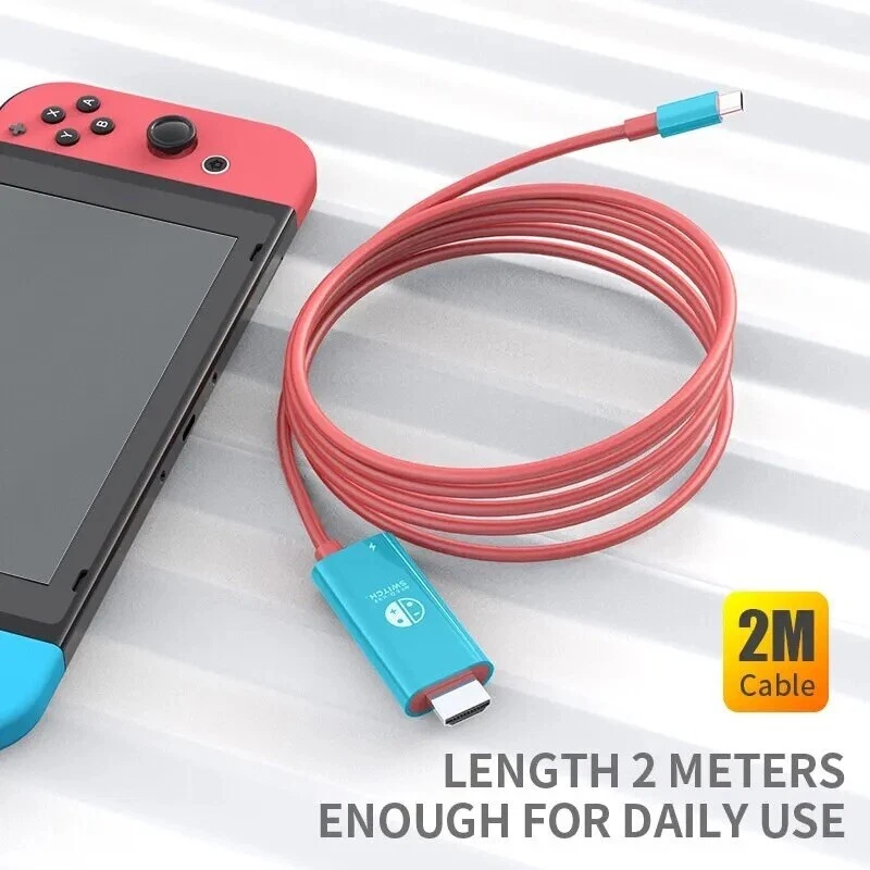 Nintendo Switch Portable 4K Docking Station TYPE-C Hub with HDMI USB 3.0 Gaming - Image 2 of 4