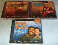 Broadway Musicals Series 3-Titles Lot 3-CD Lot, 2002 VGC
