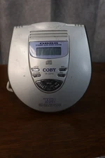 Coby CX-CD310 10 Sec Anti-Skip Portable CD Player Vintage Tested & Works