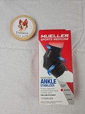 Mueller Adjustable Ankle Stabilizer One Size Fits Most Max Support Level New
