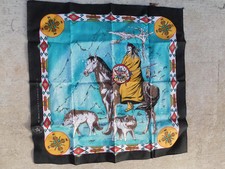 Vintage Native American Bandana Southwestern Southwest Theme