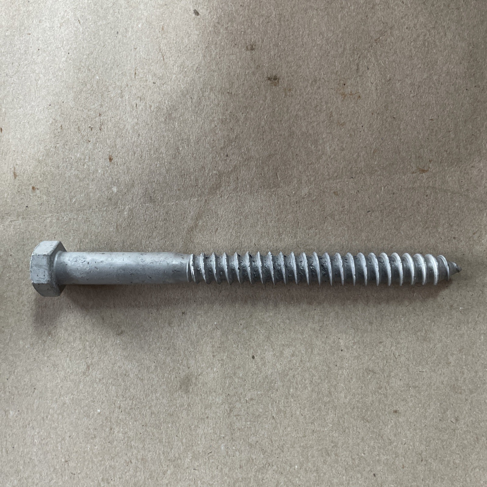 EVERBILT 1/2 x 6 Inch Galvanized Hex Lag Screw Bolts 25-Pack