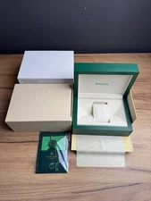 Authentic ROLEX Watch Box For  FULL SET Booklets Tag 1