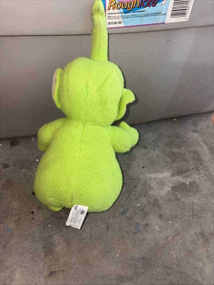 Playskool Teletubbies Dipsey 1998 vintage verde Foto 3 de 4
