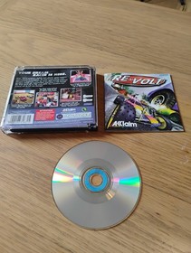 Sega Dreamcast Re-volt - PAL - Complete With Manual (broken Case)