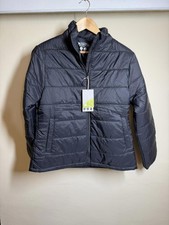 Women's Black Puffer Jacket -UK10