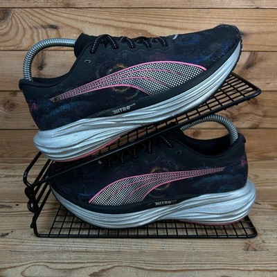 Puma Turnschuhe Damen UK 4,5 Deviate Nitro 2 Marathon Series Carbon Hyrox Schuhe
